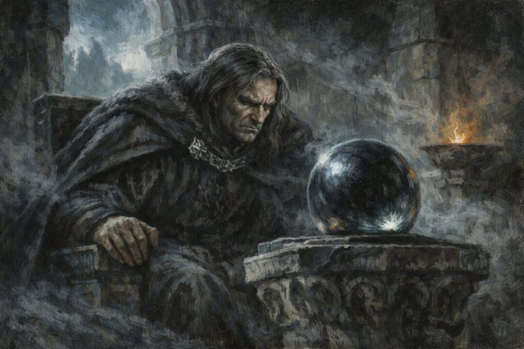 Denethor using Palantir