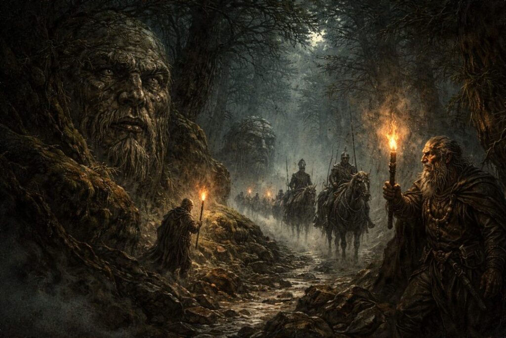 Druedain Woses Rohirrim Secret