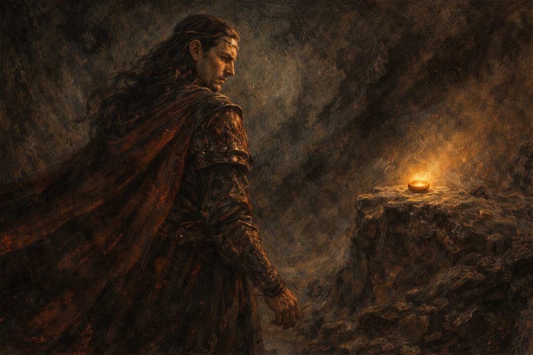 Elrond refuses the One Ring