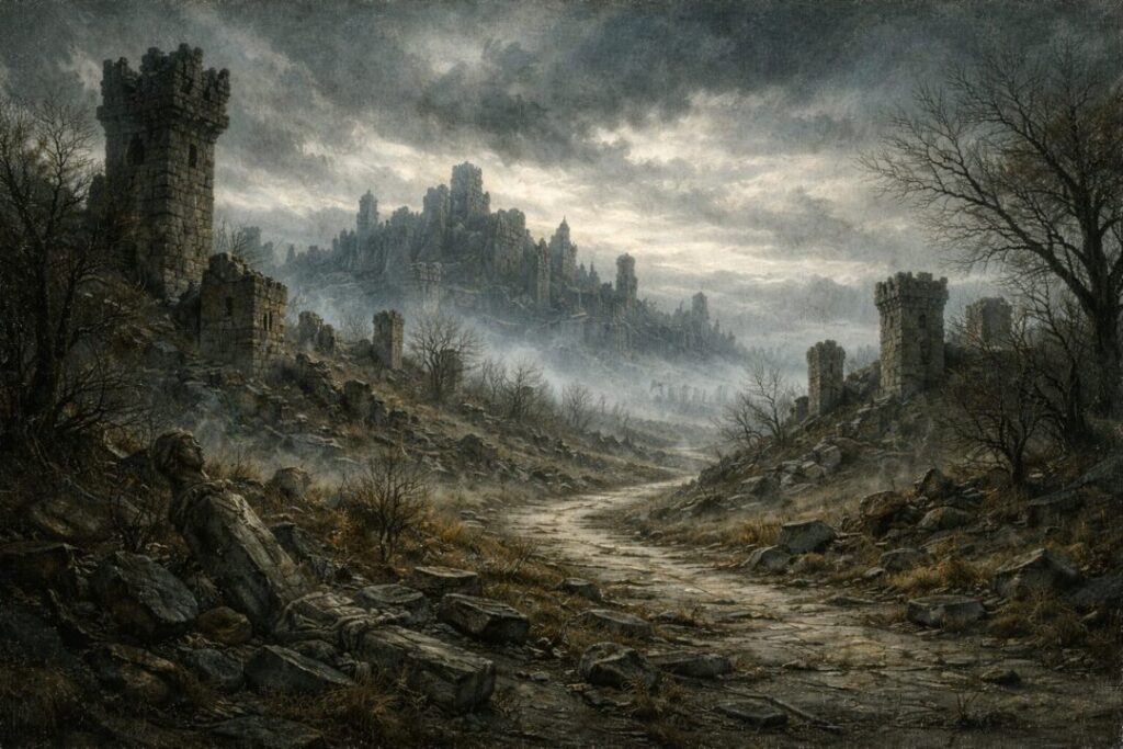 Fall of Arnor in the Middle Earth