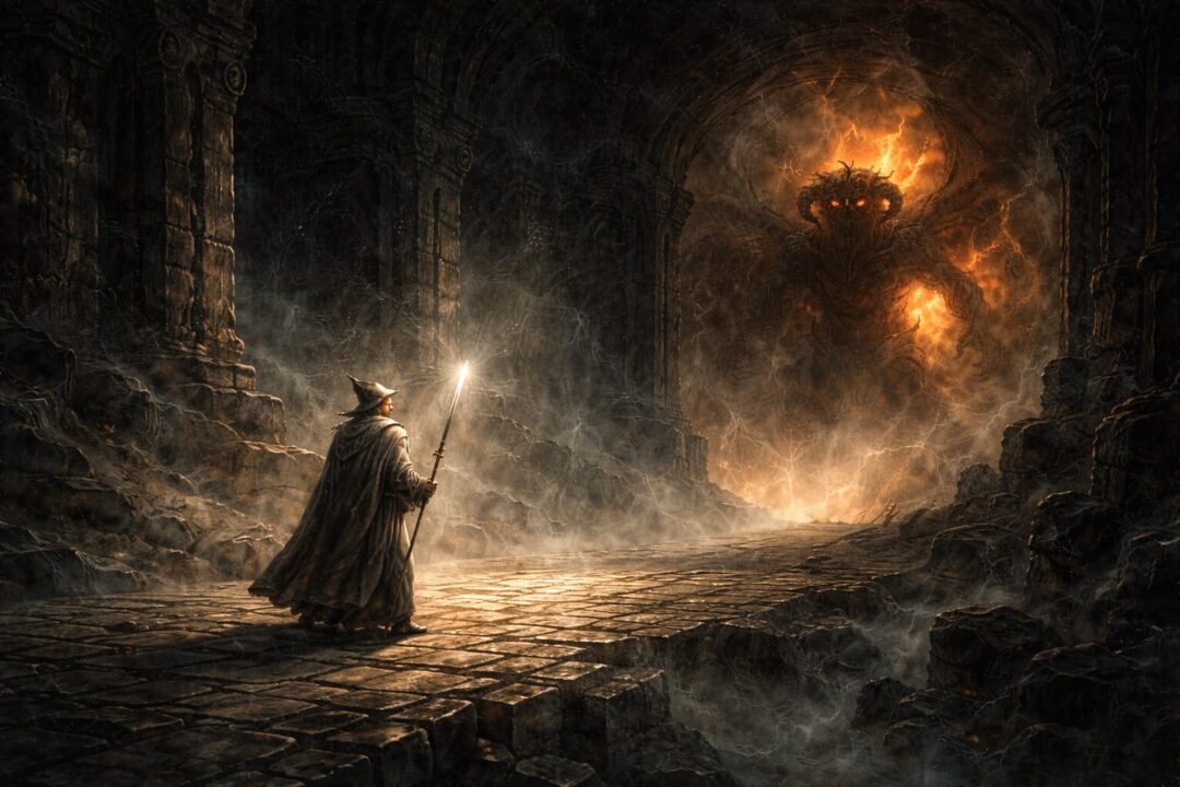 Gandalf authority over Balrog