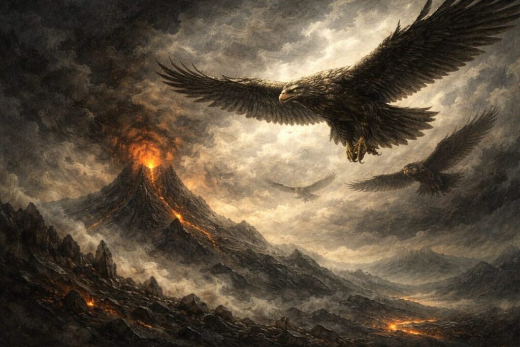 The Great Eagles of Middle Earth