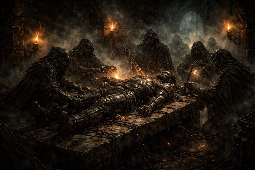 Lord of The Rings black armor creation