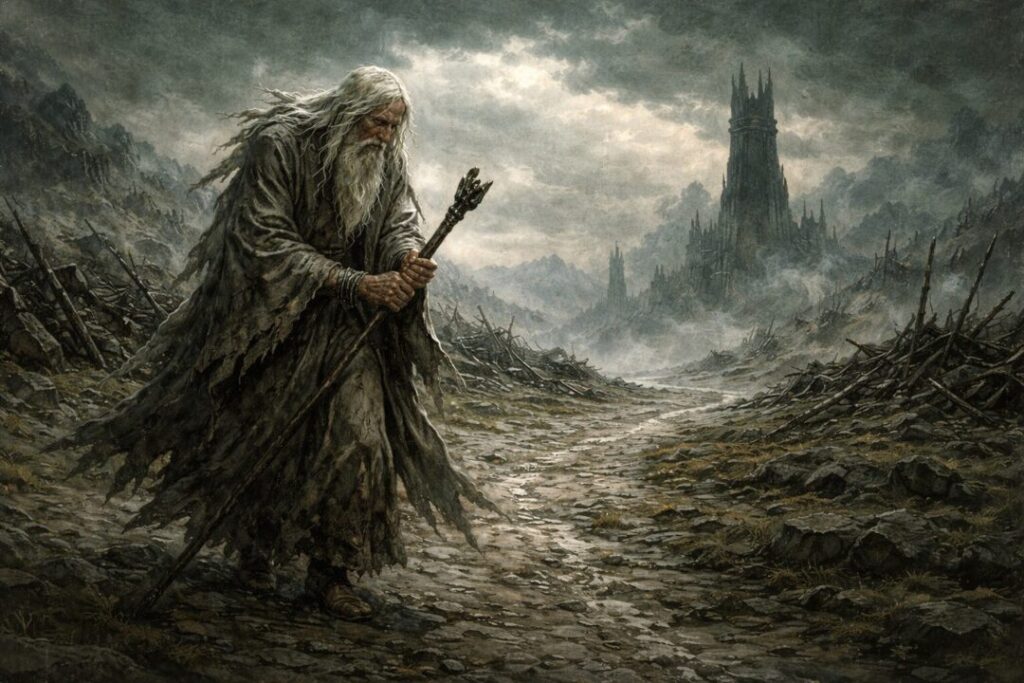 Saruman lost