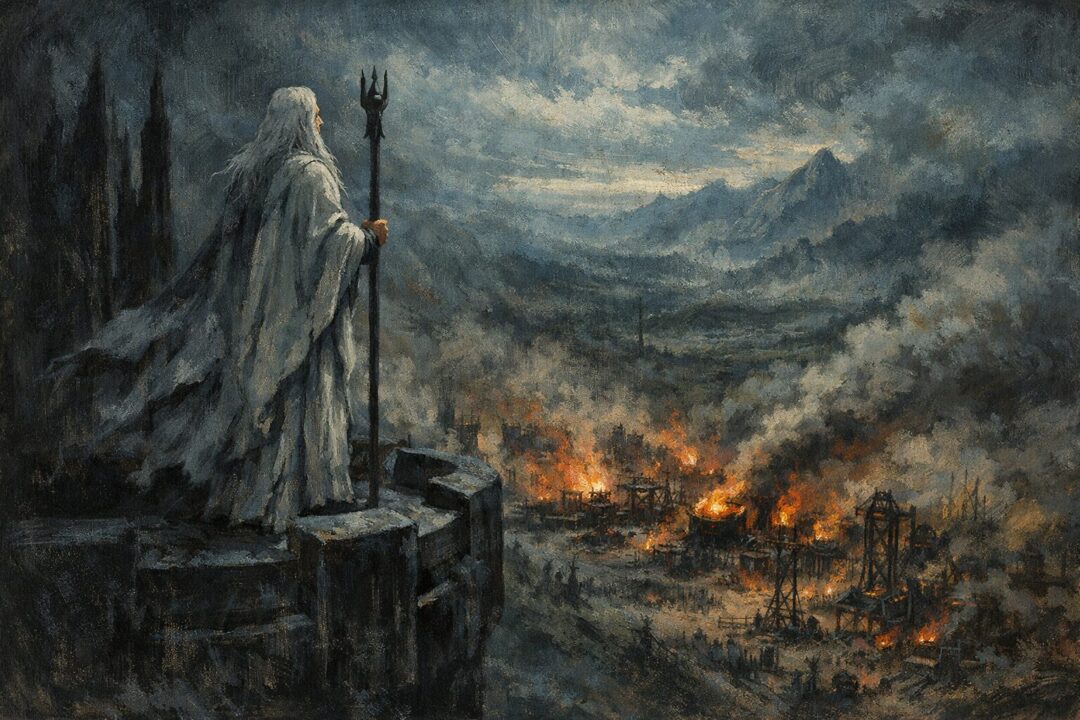 Saruman didn't go to Mordor