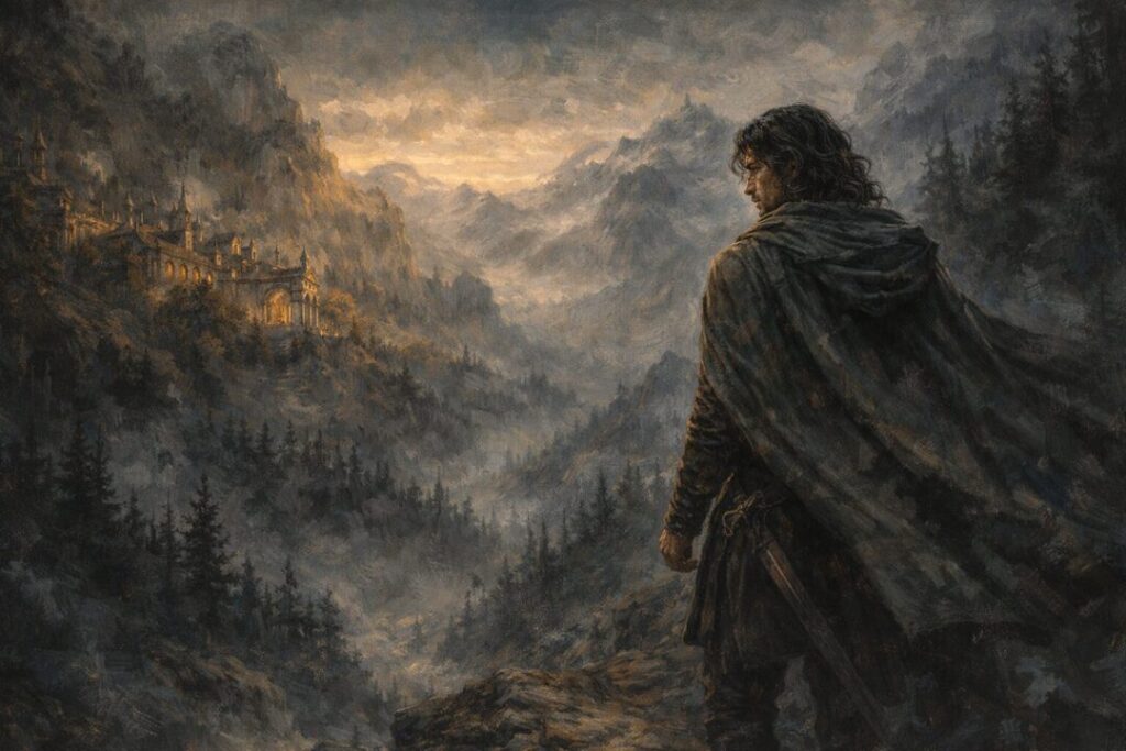 Aragorn choses ranger path