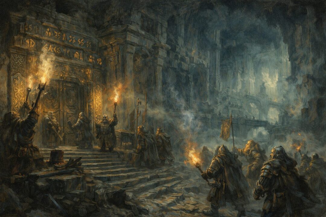 Balins colony reclaiming Moria