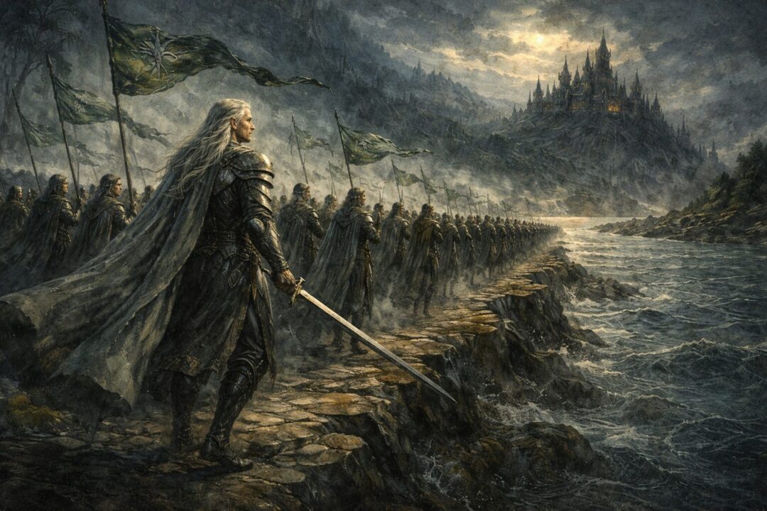 Celeborn leads Elves agains Dol Guldur