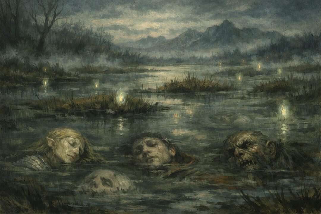 Dead marshes Middle Earth