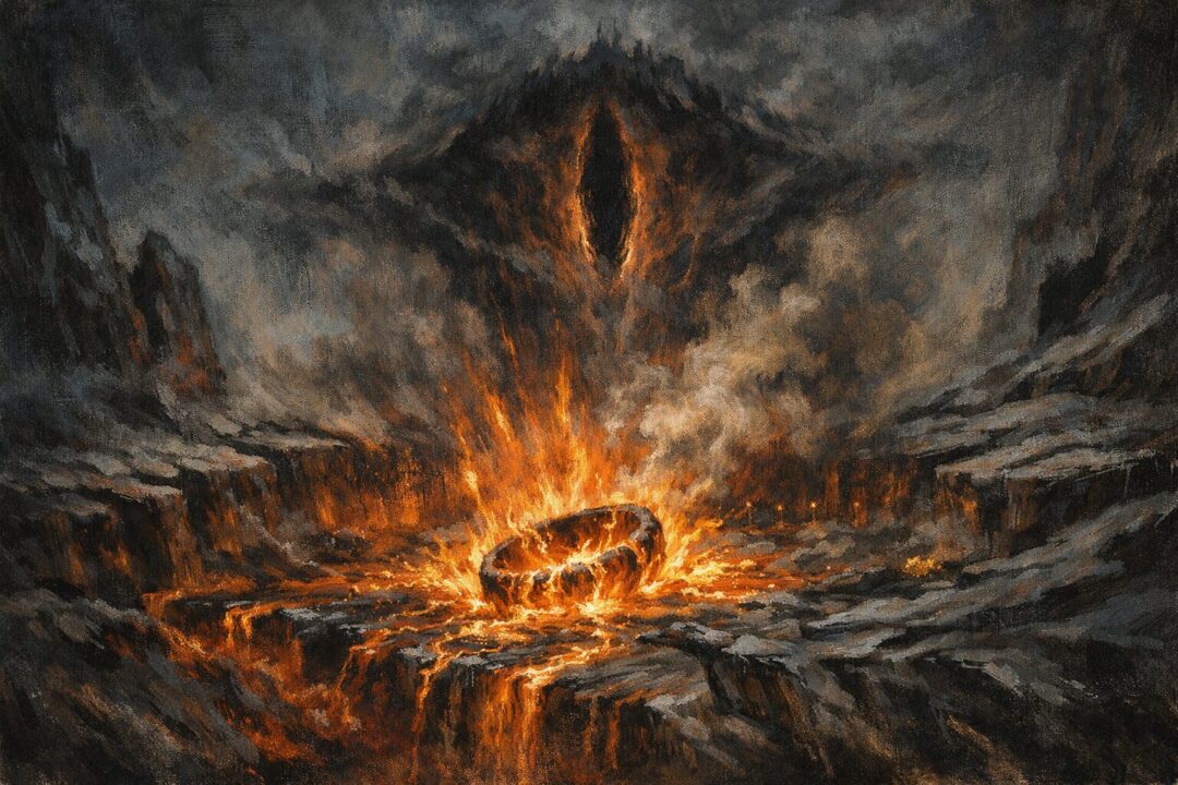 Destroying the One Ring Sauron defeat