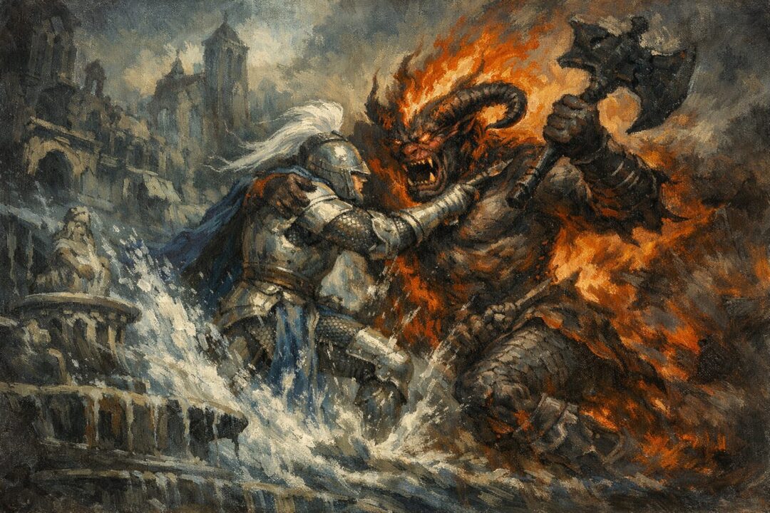 Echtelion of the fountain vs Gothmog