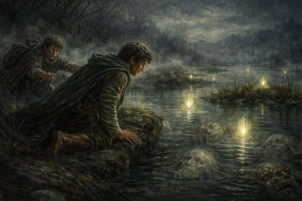 Frodo dead marshes light