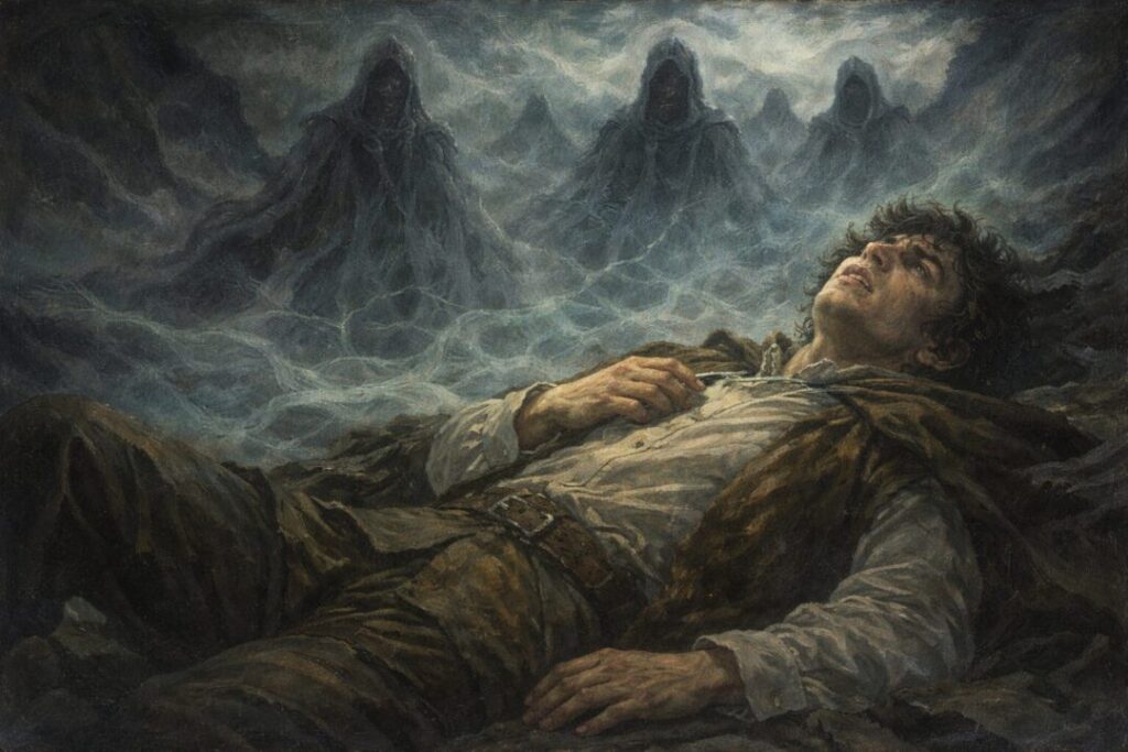 Frodo morgul wound fading