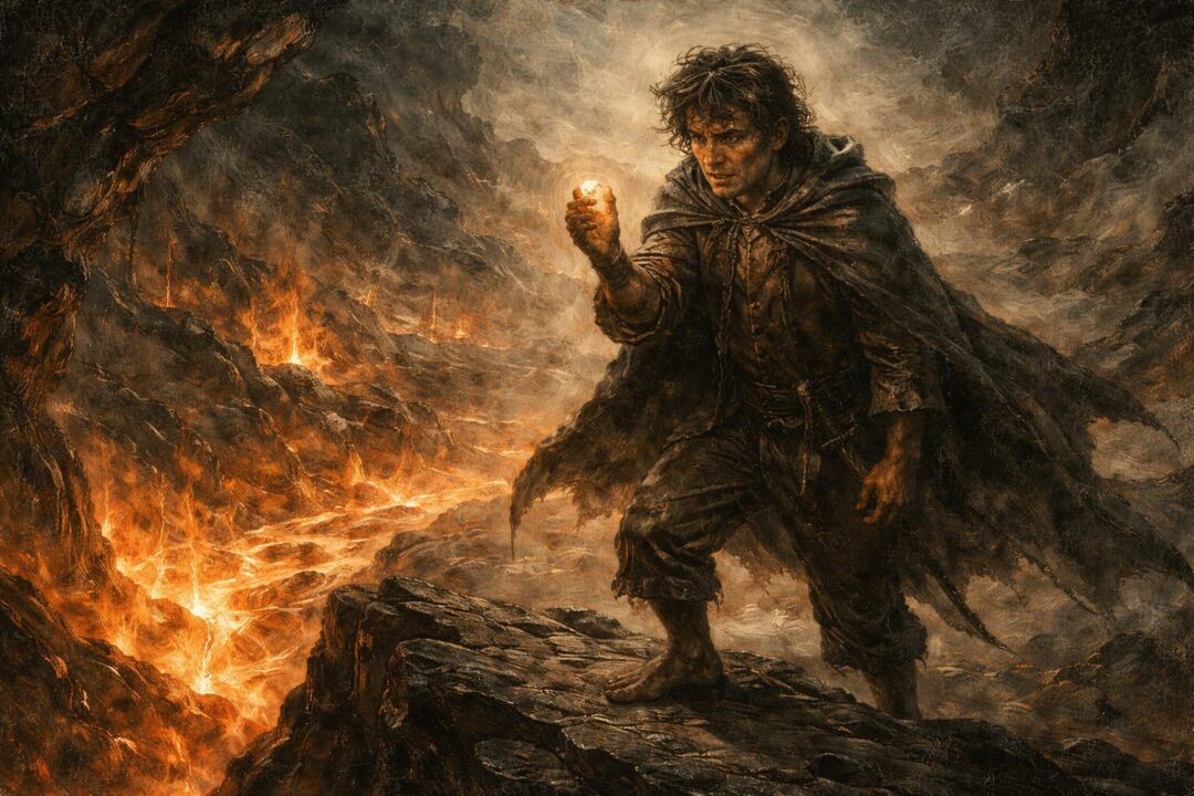 Frodo Mount Doom burden
