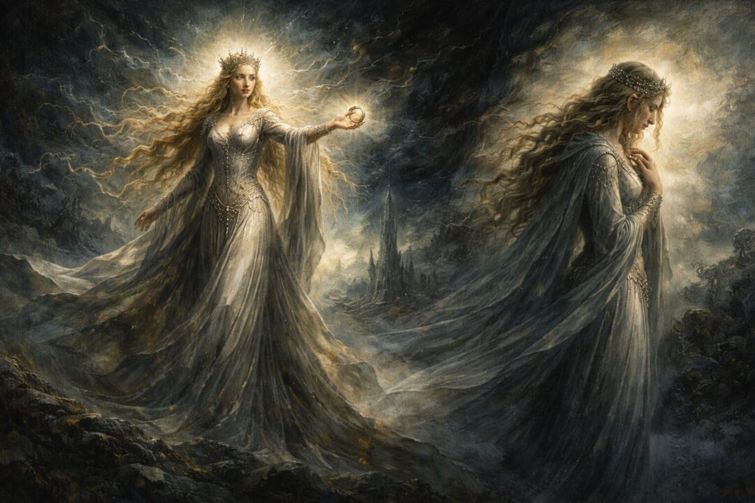 Galadriel refuses the one ring