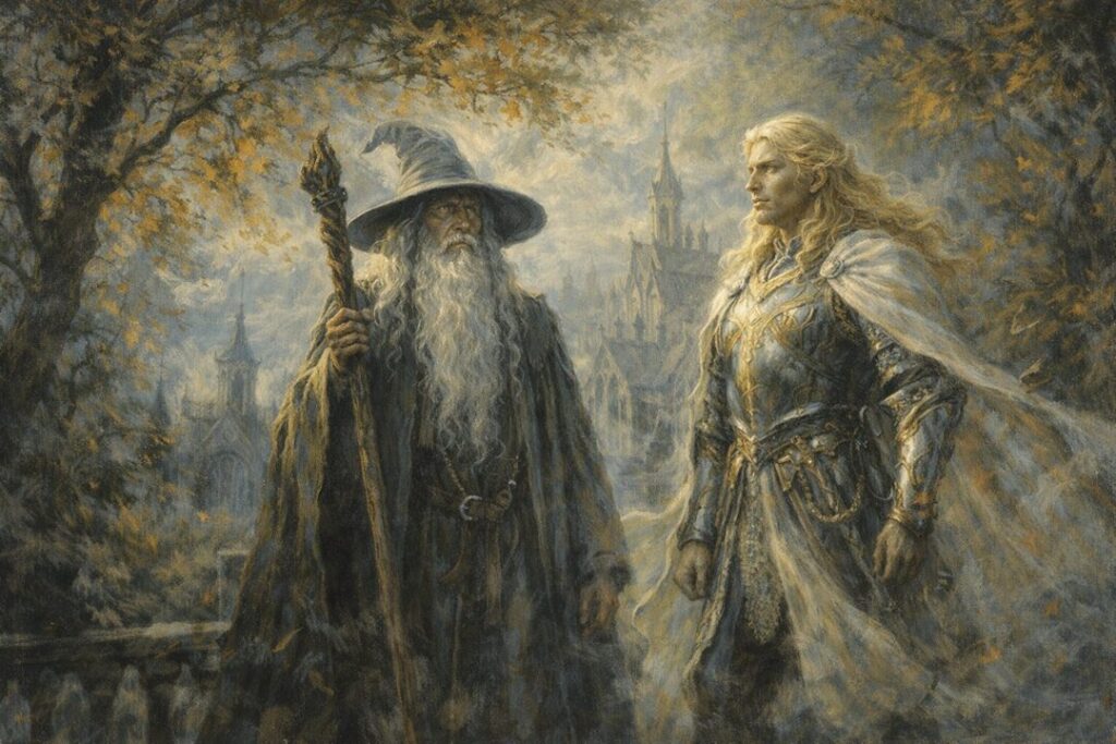 Gandalf and Glorfindel