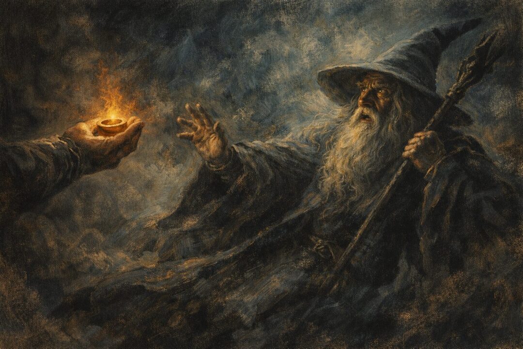 Gandalf refuses the One Ring