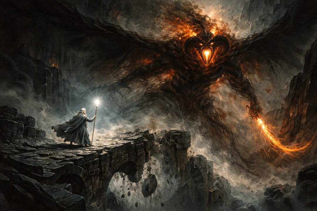 Gandalf vs Balrog