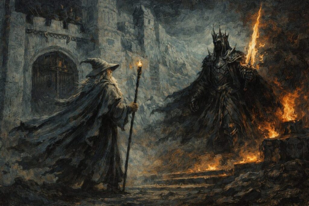 Gandalf vs Witch King