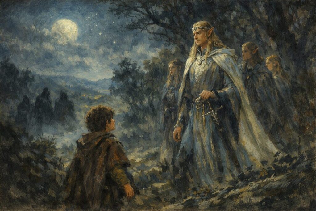 Gildor Inglorion meets Frodo