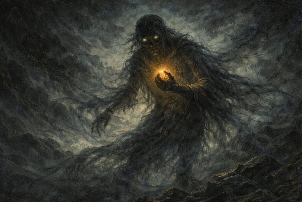 Hobbit almost ringwraith