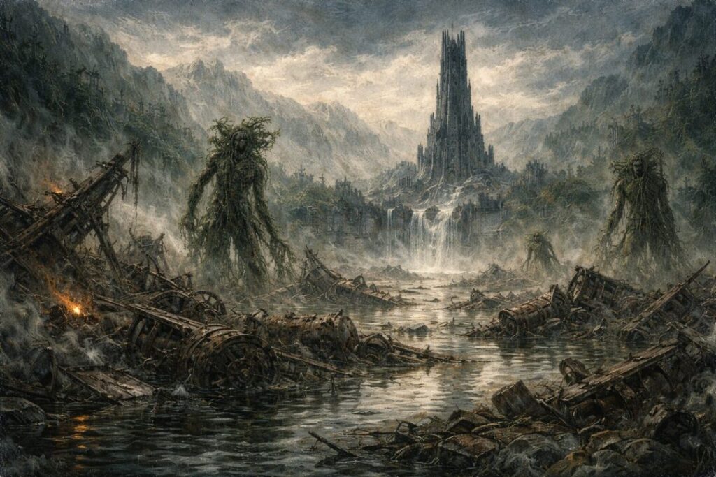 Isengard ruins