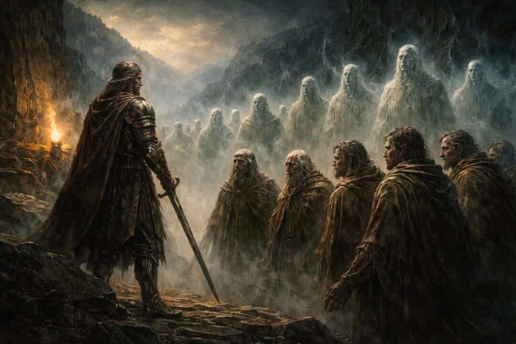 Isildur oathbreakers men of the mountains