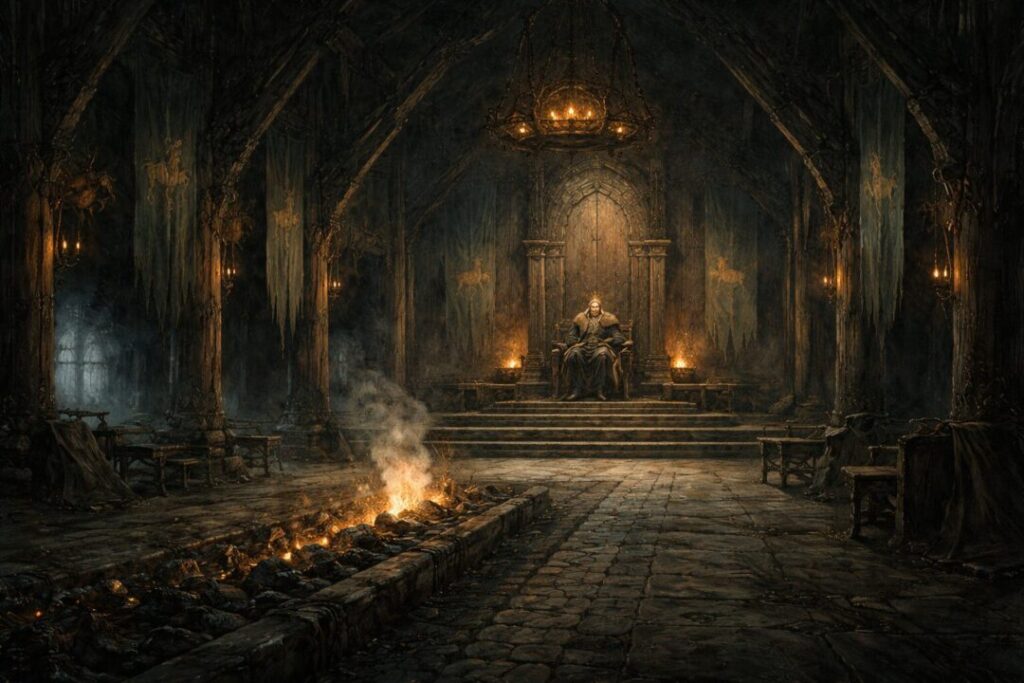 Meduseld silent Golden Hall