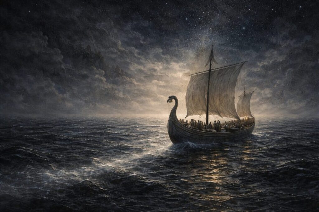 Men sailing west cannot reach Valinor