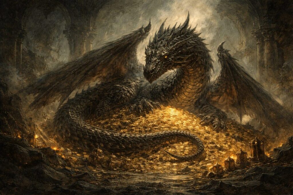 Dragon treasure hoard