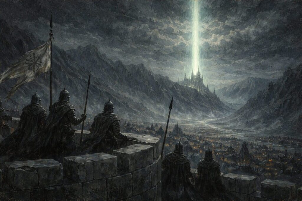 Minas Tirith sees Morgul