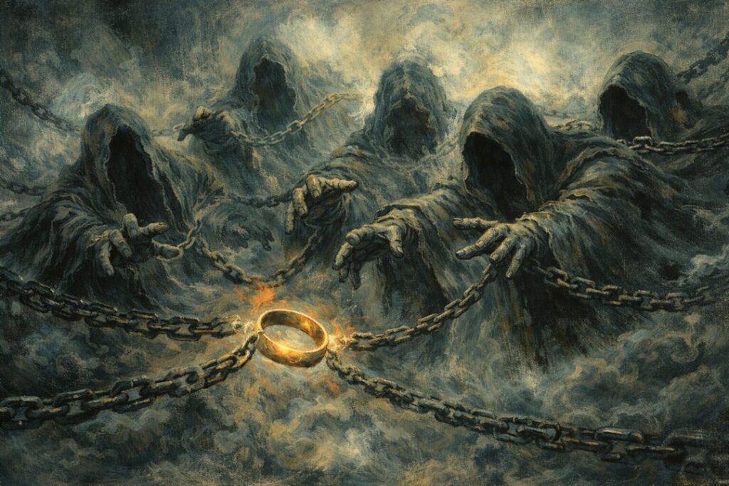 Nazgul bound to the One Ring