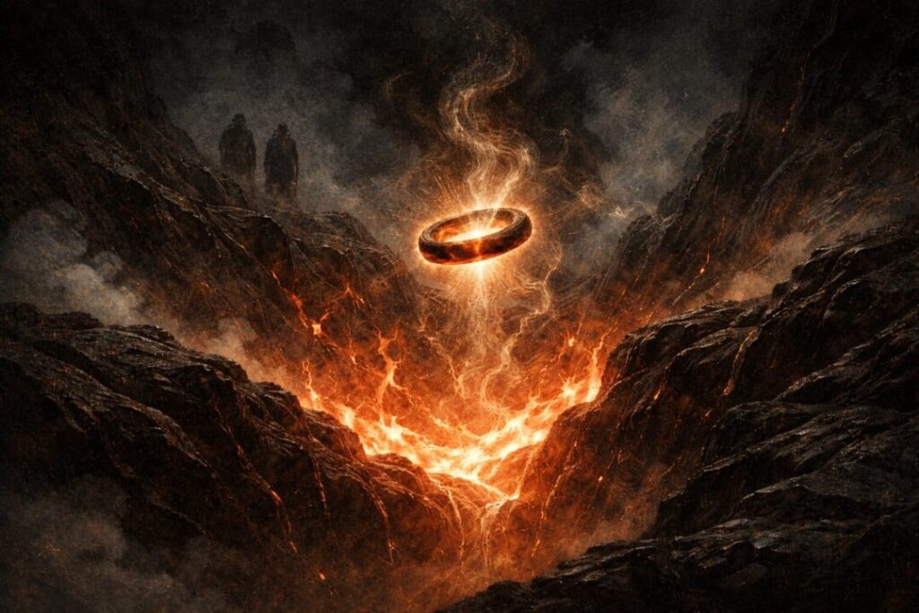 One Ring cracks