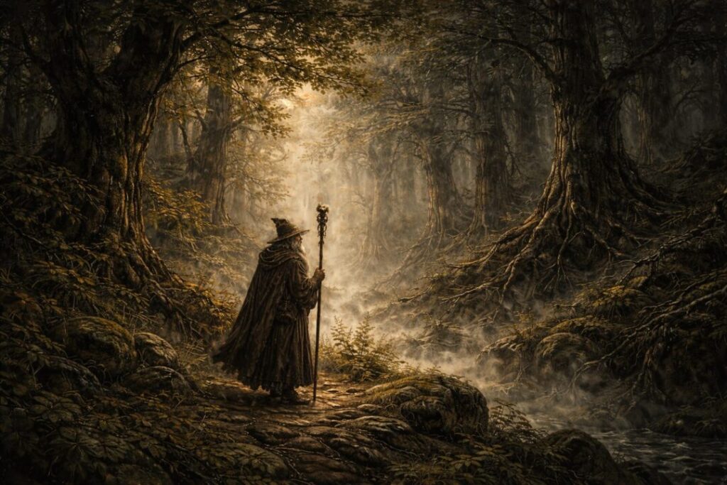 Radagast forgotten wizard