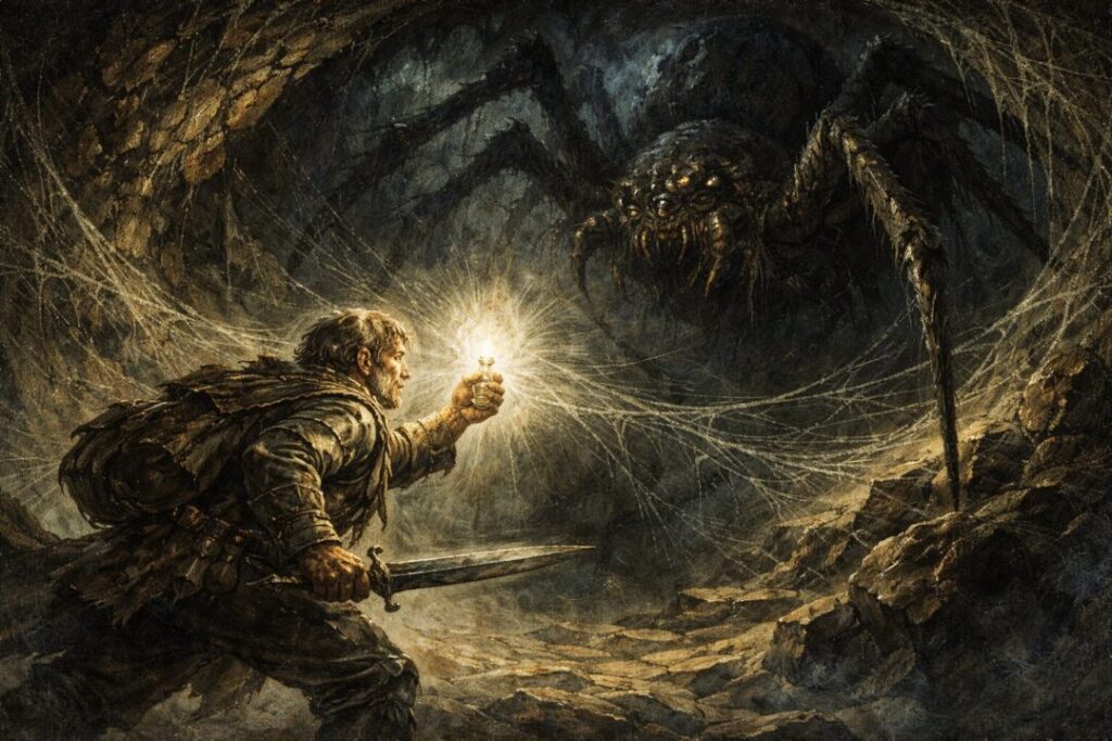 Samwise Gamgee vs Shelob