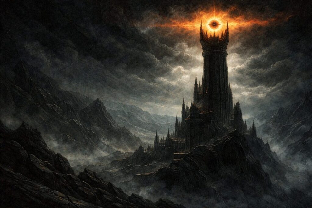 Sauron Eye Barad dur