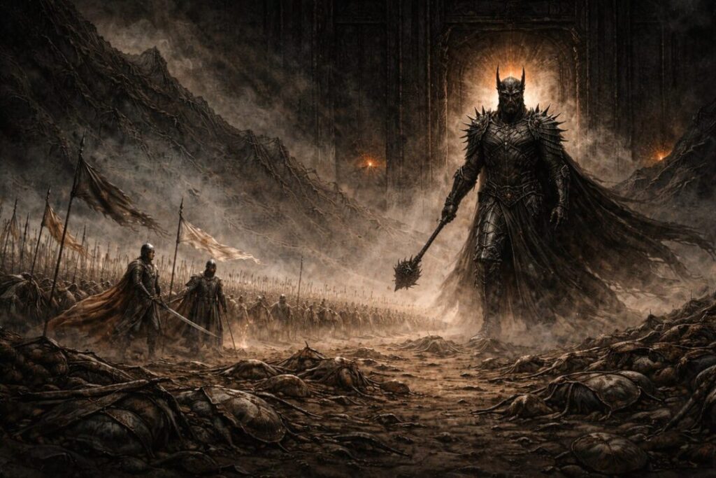 Sauron final duel