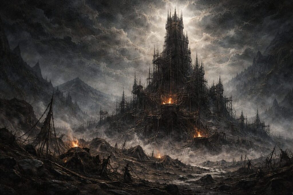 Sauron returns to Mordor