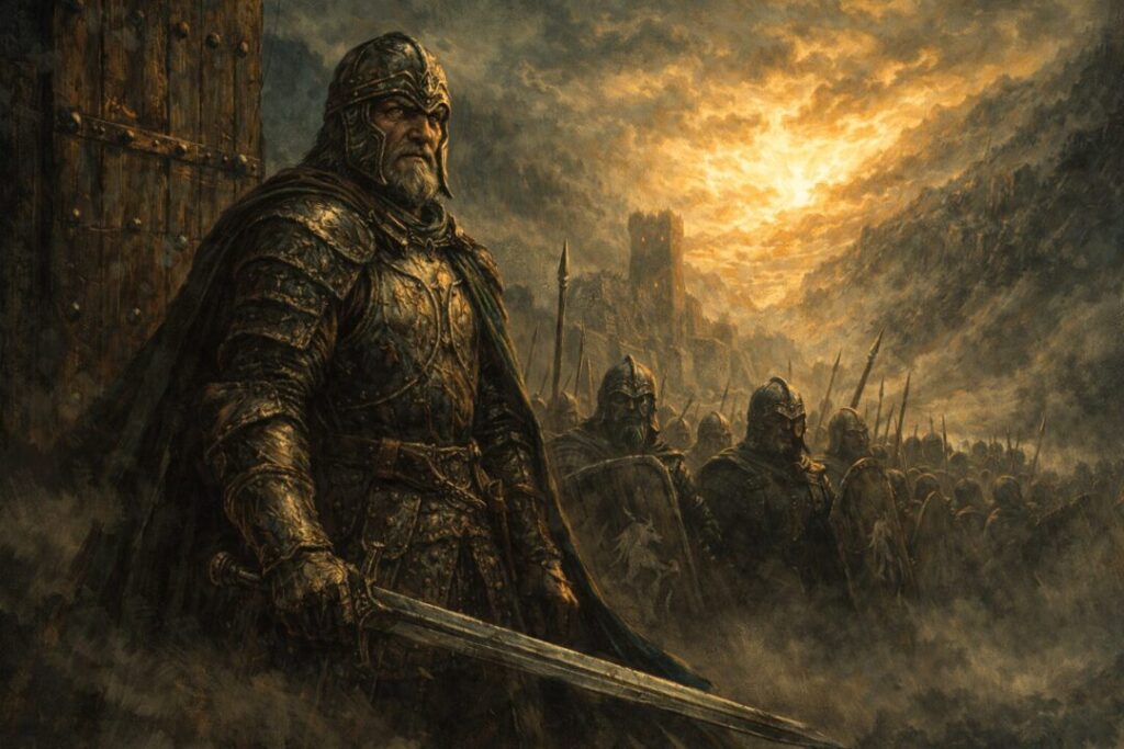 Theoden dawn charge