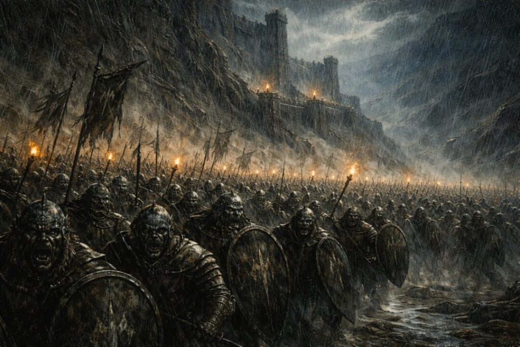 Uruk Hai Helms Deep