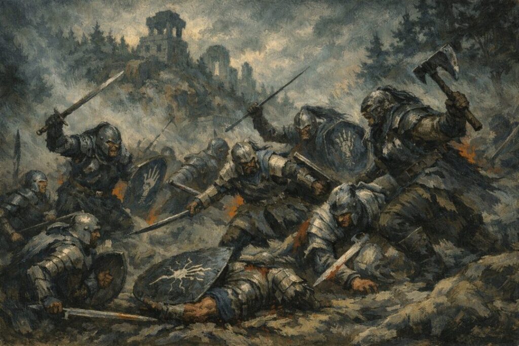 Uruk Hai vs Men Amon Hen