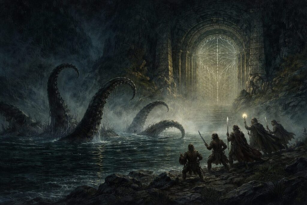 Watcher in the water