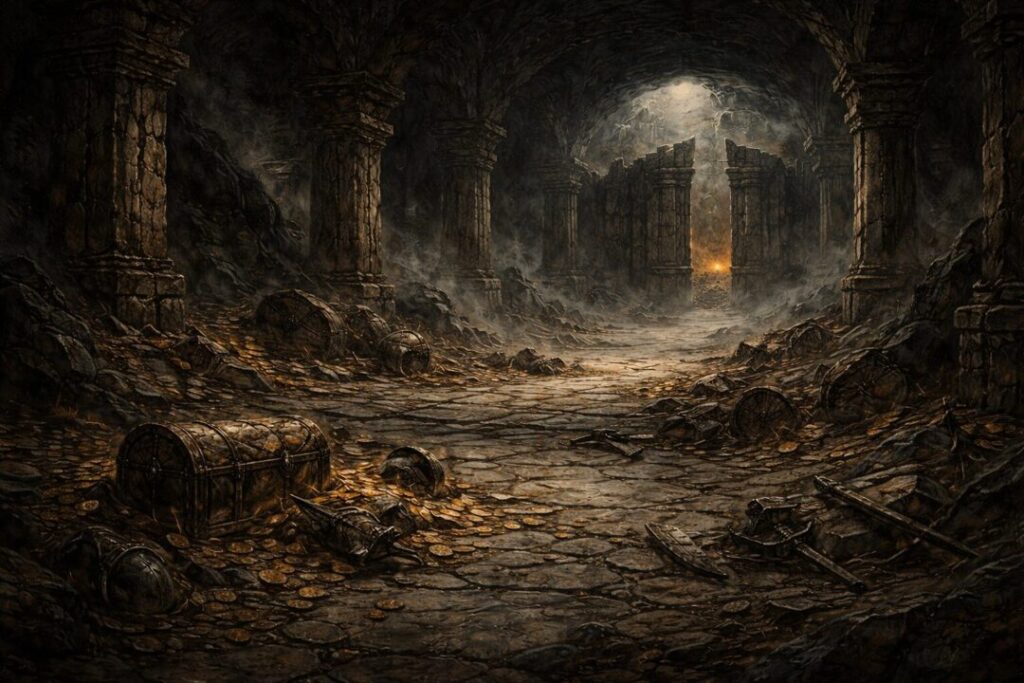 Abandoned dwarven halls