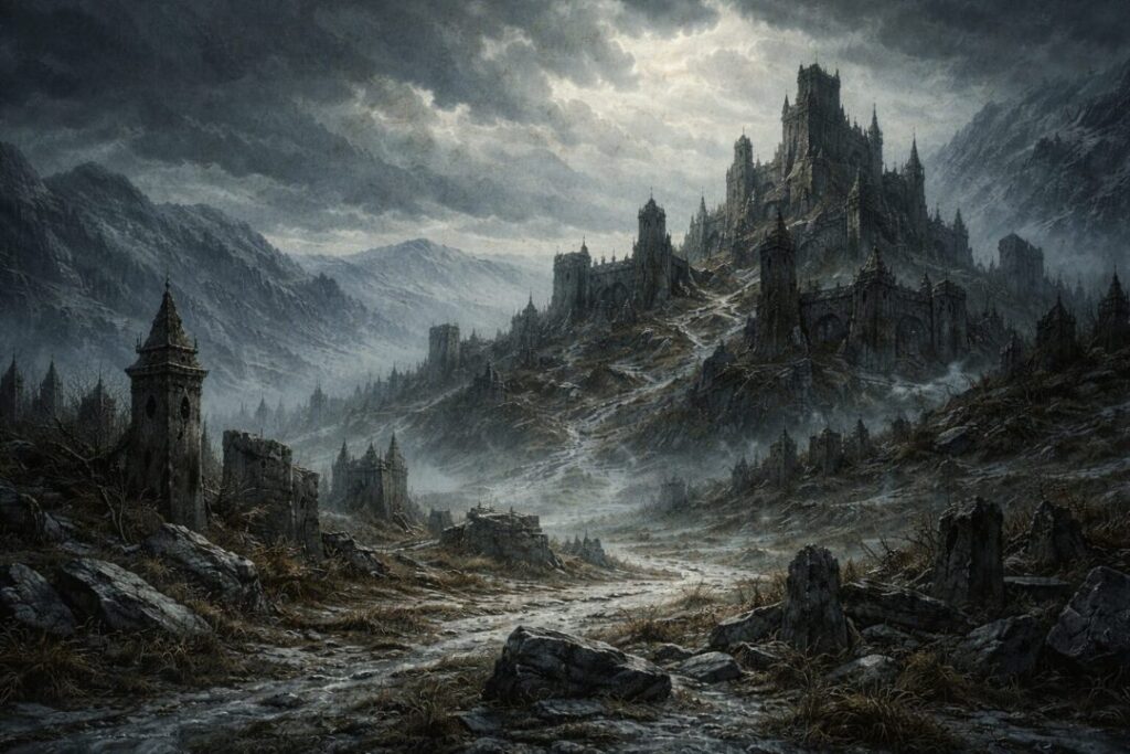 Angmar ruins witch king