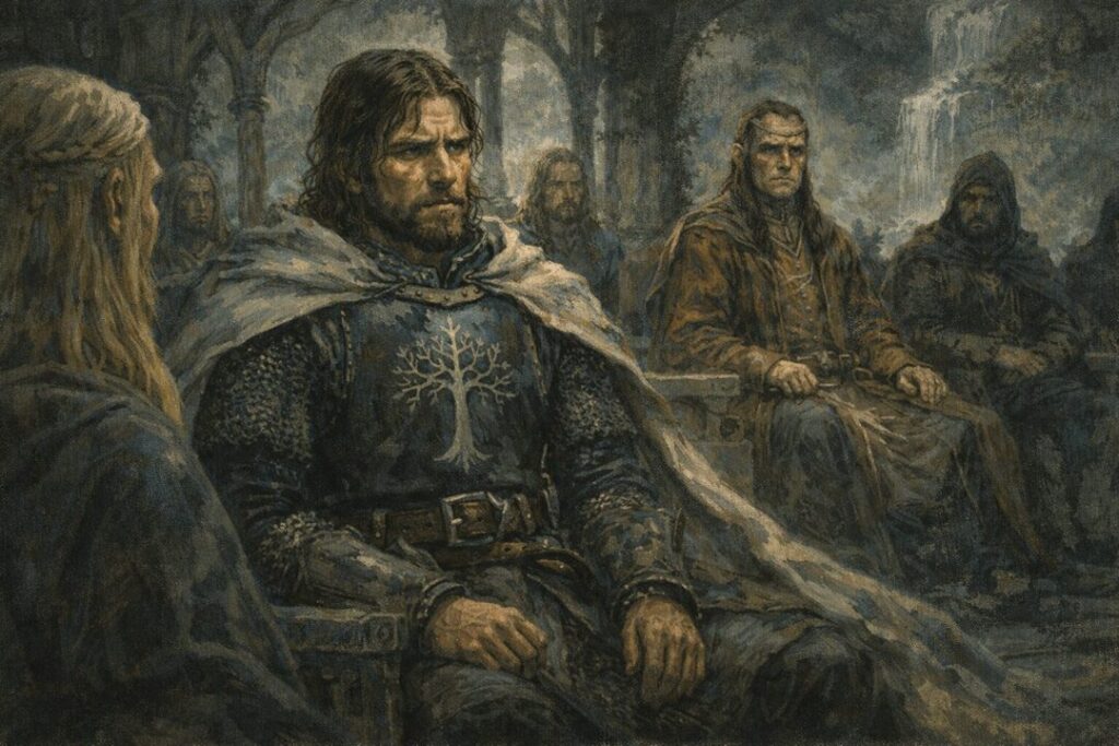 Boromir at council of Elrond