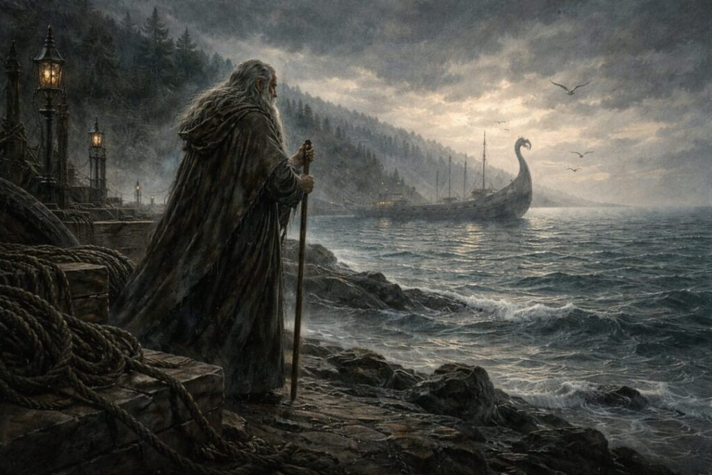 Cirdan shipwright guardian of Grey heavens