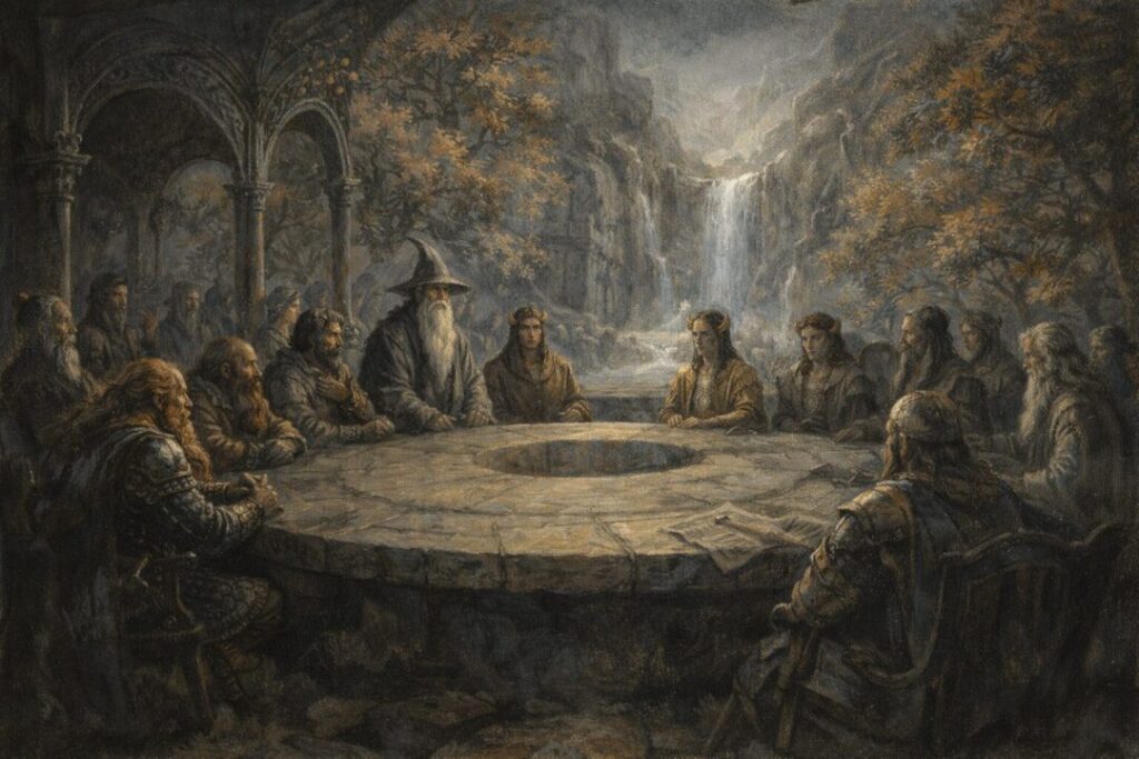 Council of Elrond without ring