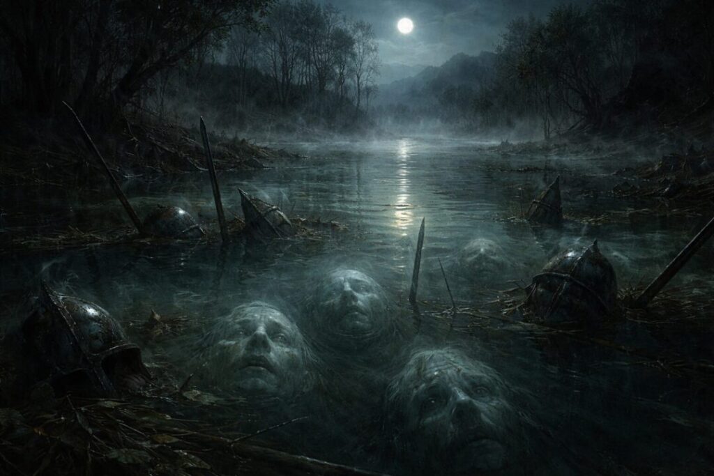 Dead marshes lingering spirits