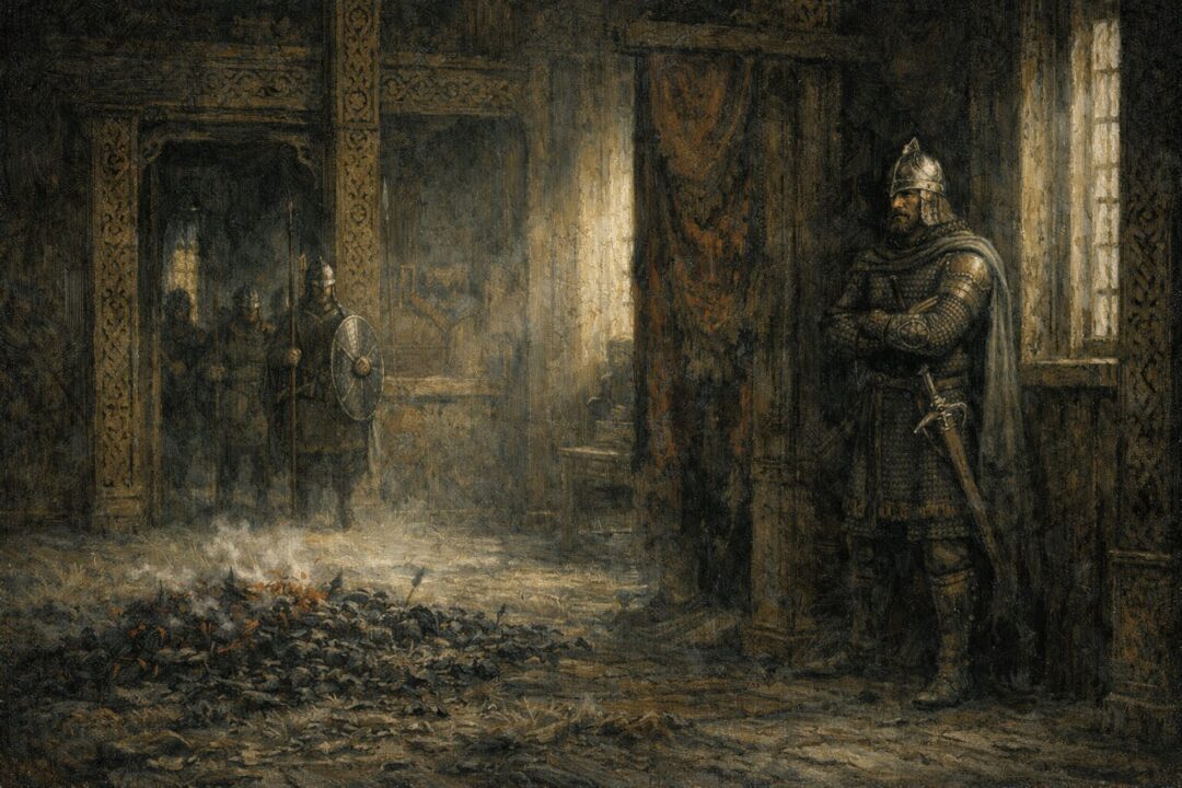 Eomer imprisioned Meduseld