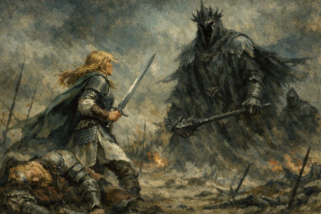 Eowyn faces King